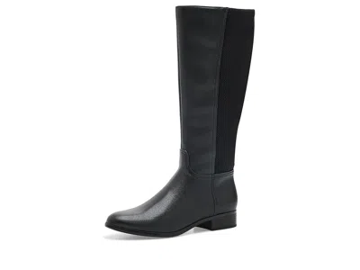 Lifestride Sarah Zip Tall Boots Women's Boots Black: 9.5 M (b), Synthetic