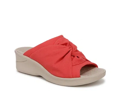 Lifestride Smile Wedge Sandal In Pink