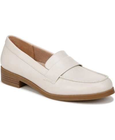 Lifestride Sonoma 2 Loafers In Bone White Faux Leather