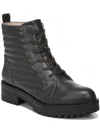 Lifestride Stormy Womens Faux Leather Platform Combat & Lace-up Boots In Multi