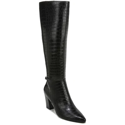 LIFESTRIDE STRATFORD WOMENS FAUX LEATHER KNEE-HIGH BOOTS