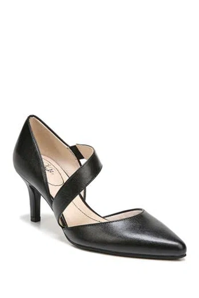 Lifestride Suki Asymmetric Strap Pump In Black