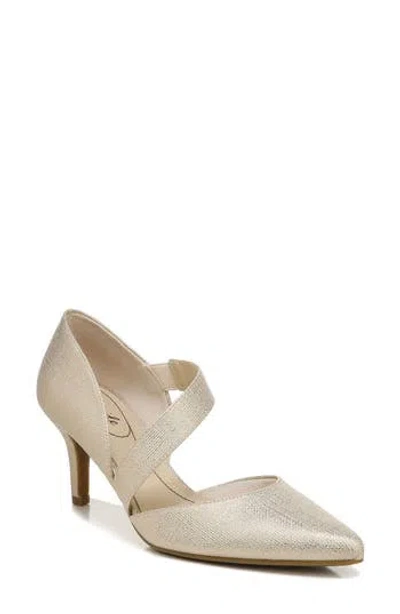 Lifestride Suki Asymmetric Strap Pump In Platino