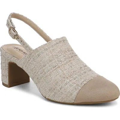 Lifestride Tessa Slingback Pump In Neutral