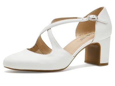 Lifestride Tracy Strappy Shoes High In White