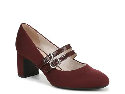 Lifestride True Mary Jane Pump In Burgundy