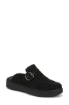 Lifestride Women's Vibe-cozy Washable Round Toe Mule Clogs In Black