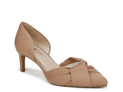 Lifestride Wide Width Abby Pump In Brown