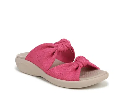 Lifestride Wide Width Caring Sandal In Pink