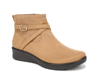 Lifestride Wide Width Gates Bootie In Brown