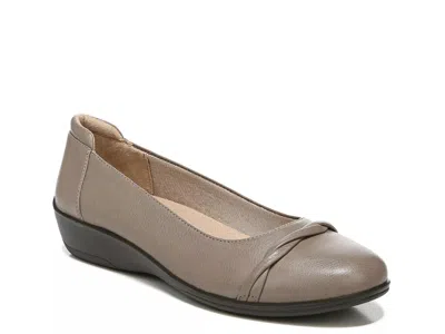 Lifestride Wide Width Impact Wedge Slipon In Brown