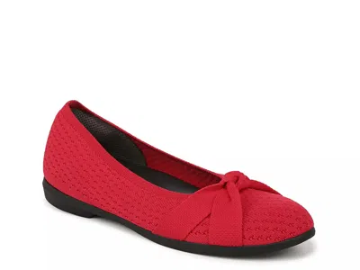Lifestride Wide Width Kissed Flat In Red
