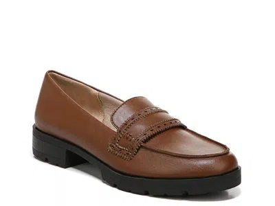 Lifestride Wide Width London Penny Loafer In Brown