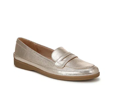 Lifestride Wide Width Malta Loafer In Silver