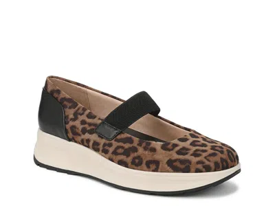 Lifestride Wide Width Reflection Mary Jane Slipon In Brown