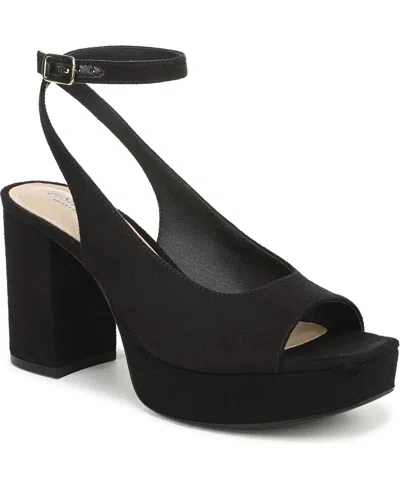 Lifestride Aliyah Ankle Strap Platform Sandal In Black