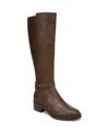 Lifestride Women's Berkley Wide Calf Knee High Boots In Dark Tan