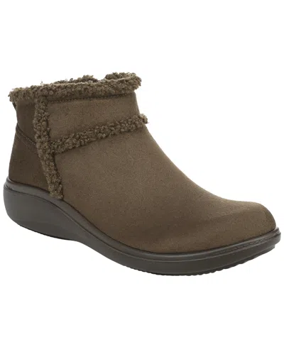 Lifestride Women's Birch Zip Short Booties In Green
