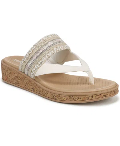 Lifestride Birdie Wedge Flip Flop In Multi
