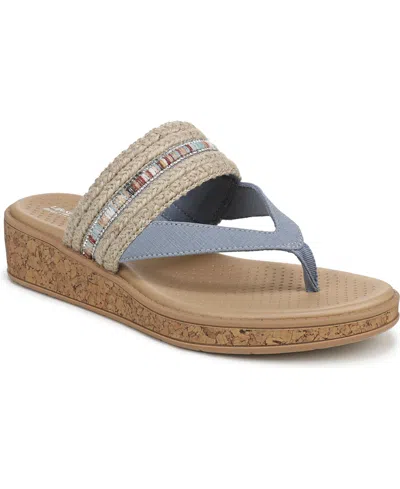 Lifestride Birdie Wedge Flip Flop In Multi