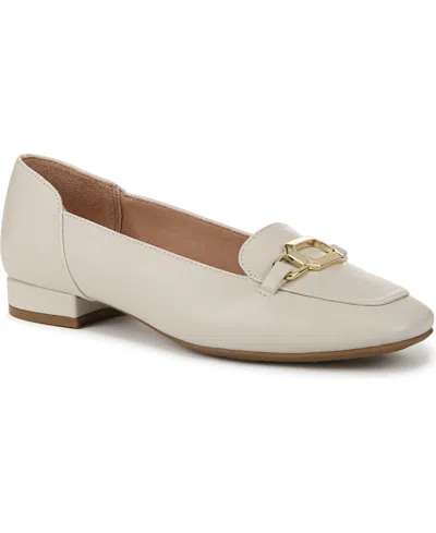 Lifestride Celine Bit Loafer In Bone Faux Leather