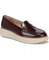 Lifestride Chelsea Platform Penny Loafer In Burgundy