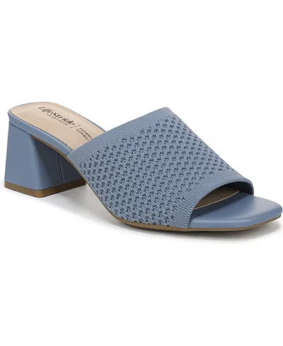 Lifestride Colette Slide Sandal In Blue