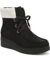 Lifestride Women's Devon Wedge Zip Short Boots In Black