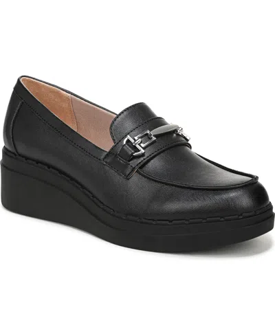 Lifestride Women's Dolce-bit Wedge Loafer Shoes In Black