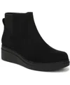 Lifestride Women's Dubliner Wedge Zip Short Boots In Black