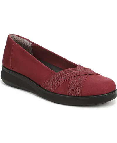 Lifestride Fairleigh Square Toe Ballet Flat In Animal Print