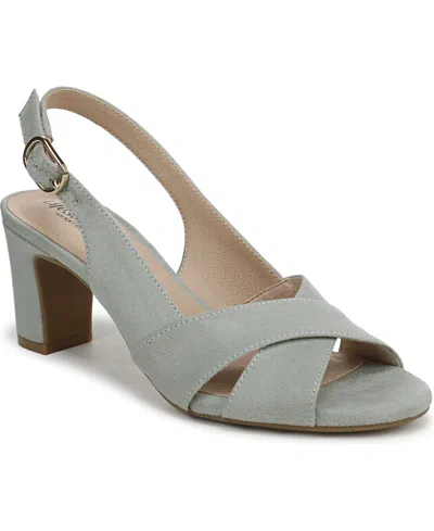 Lifestride Freesia Slingback Sandal In Animal Print