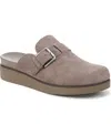 Lifestride Women's Gillian Square Toe Mule Clogs In Gray