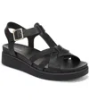 Lifestride Grandiose Platform Wedge Sandal In Black