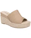 Lifestride Haute Espadrille Platform Wedge Slide Sandal In Multi