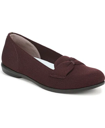 Lifestride Kandi Knit Loafer In Burgundy