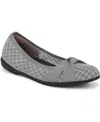Lifestride Women's Kissed Washable Ballet Flats In Gray
