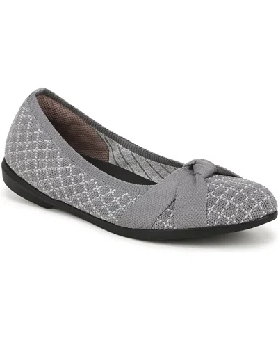 Lifestride Women's Kissed Washable Ballet Flats In Gray