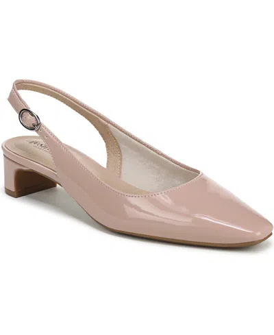 Lifestride Women's Lorena Pointed Toe Slingback Pumps In Pink