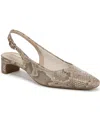 Lifestride Lorena Slingback Pump In Taupe Faux Leather