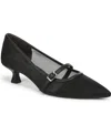 Lifestride Women's Madelyn Mary Jane Pointed Toe Kitten Heel Pumps