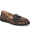 Lifestride Women's Malta 3 Round Toe Slip On Tassel Loafers In Brown