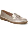 Lifestride Malta Loafer In Platino Gold Faux Leather