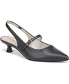 Lifestride Women's Marilyn Pointed Toe Kitten Heel Slingback Pumps