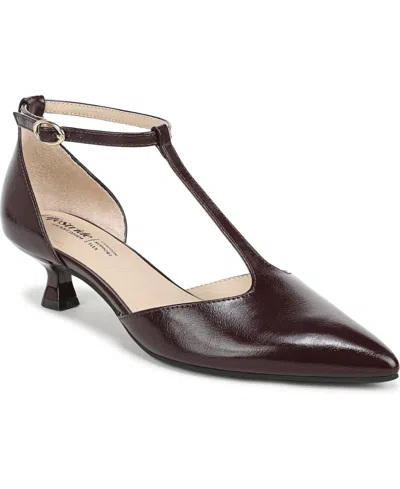 Lifestride Women's Marion Pointed Toe Pumps In Burgundy