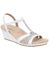 Lifestride Mimosa Slingback Platform Wedge Sandal In Multi