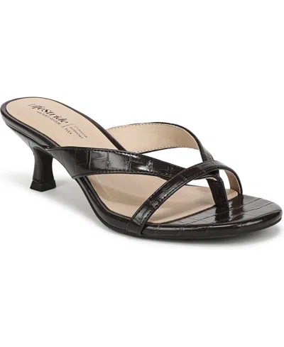 Lifestride Women's Navine Thong Sandals In Black