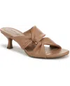 Lifestride Nori Slide In Sienna Tan Faux Leather