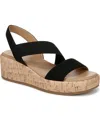 Lifestride Darby Slingbacks In Black Fabric