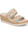 Lifestride Resort Platform Slide Sandal In Multi